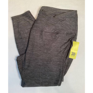 All in Motion 4X Gray Pants Active Wear Bottoms NWT